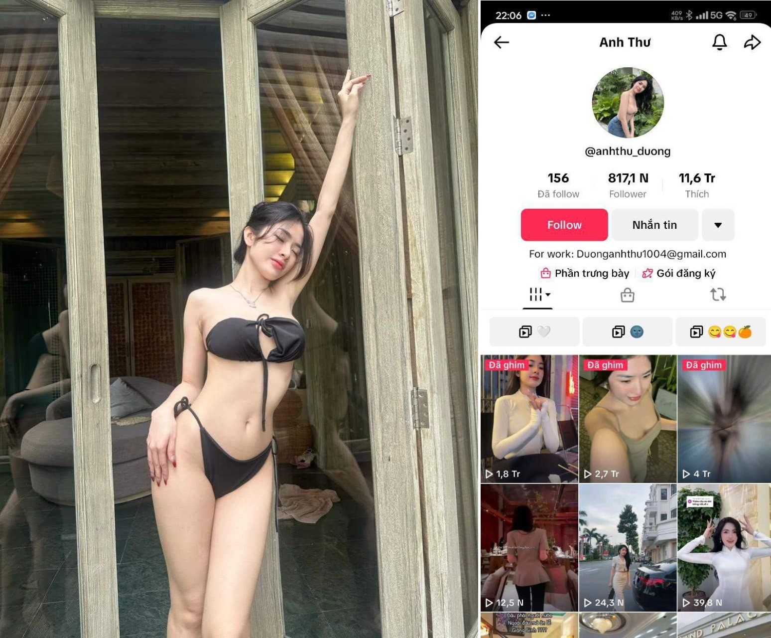 Tiktoker dáng ngon bị gạ bán dâm
